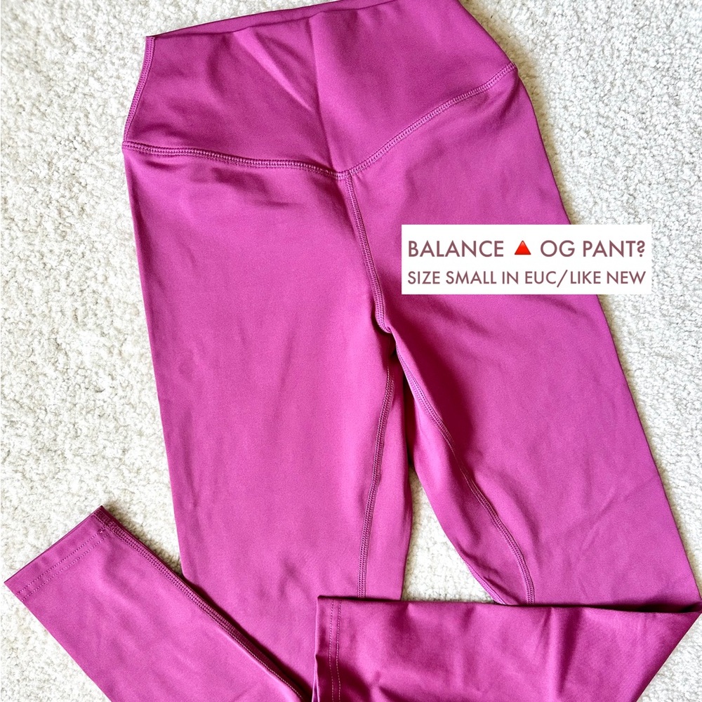 Balance Vitality OG Pant legging - mauve color - size small